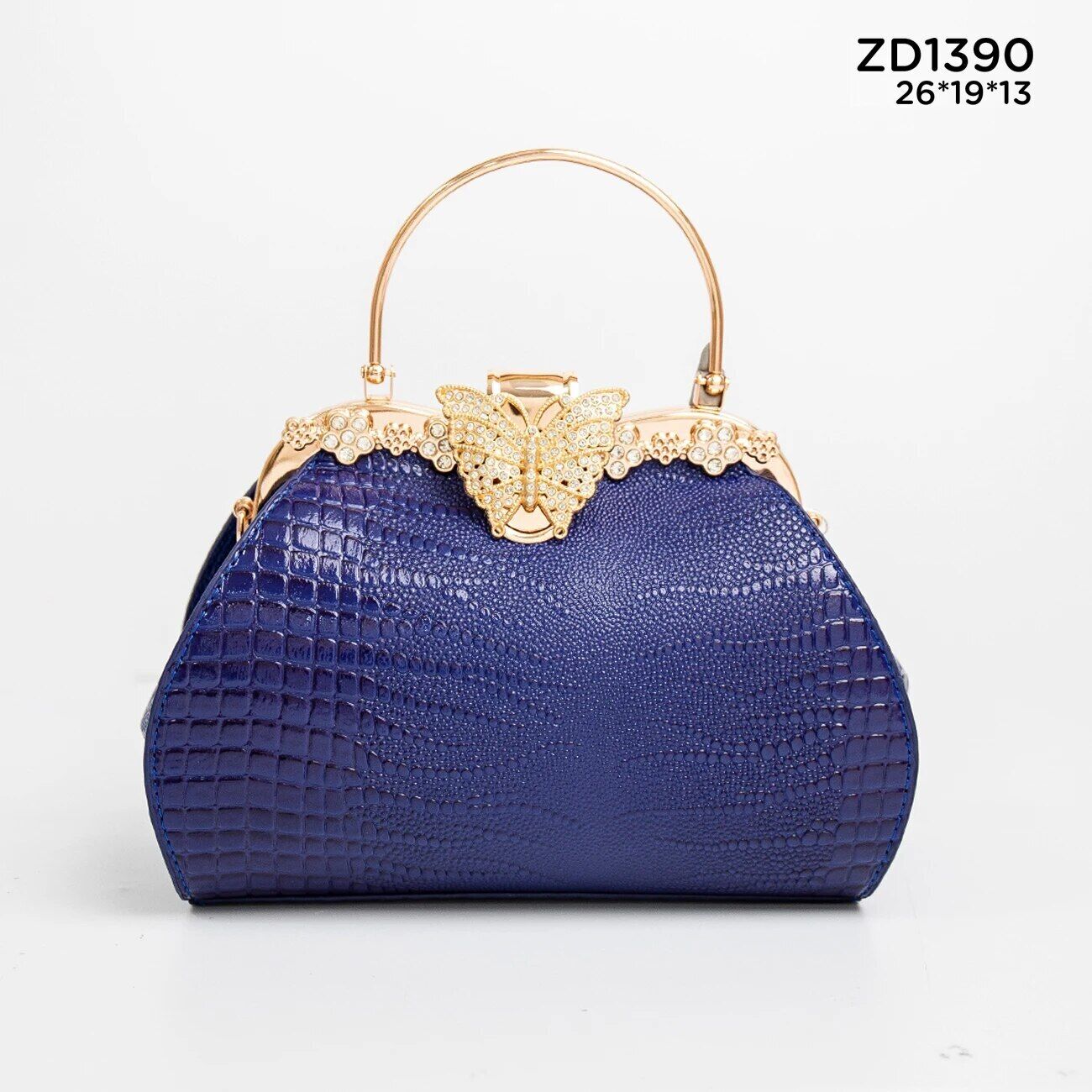 Trendy Banquet Evening Bag Metal Gold Wire Chain Ladies Dinner Bag