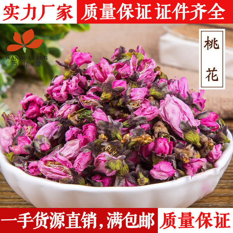 Top Grade Peach Blossom Tea Loose Chinese Herbal Tea Natural Peach Blossom
