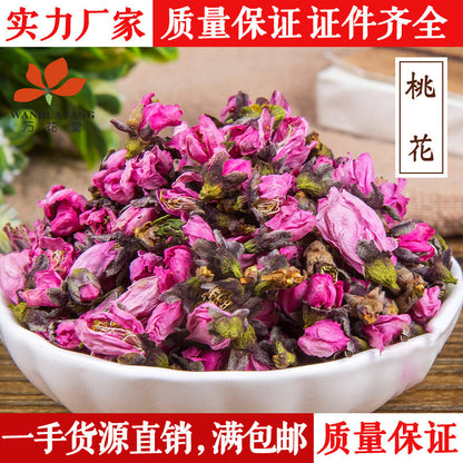Top Grade Peach Blossom Tea Loose Chinese Herbal Tea Natural Peach Blossom