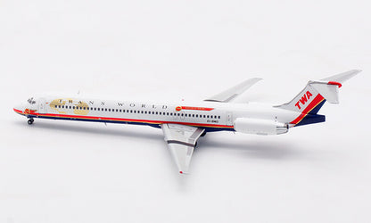 1:200 JC Wings TRANS WORLD MD-83 Passenger Airplane Diecast Aircraft Model
