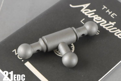 New EDC Titanium Outdoor Beat metal massage T-stick crutch cool stick Tools