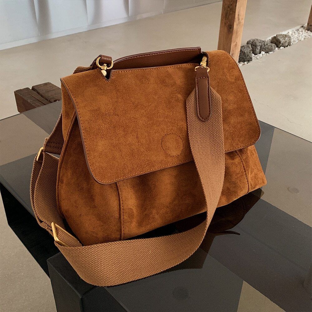 Nubuck PU Leather Shoulder Bags Women Crossbody Bag Women Handbags Tote Bag