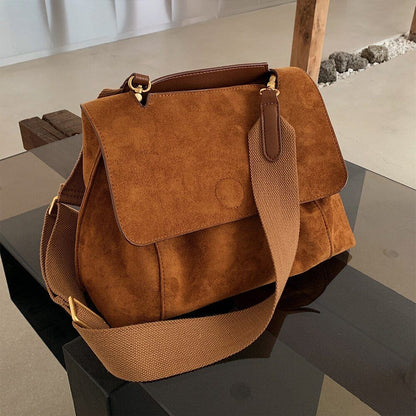 Nubuck PU Leather Shoulder Bags Women Crossbody Bag Women Handbags Tote Bag