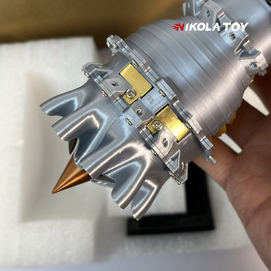 21cm Trent900 Turbofan Engine Model A380 Aircraft Engine Model Rotatable