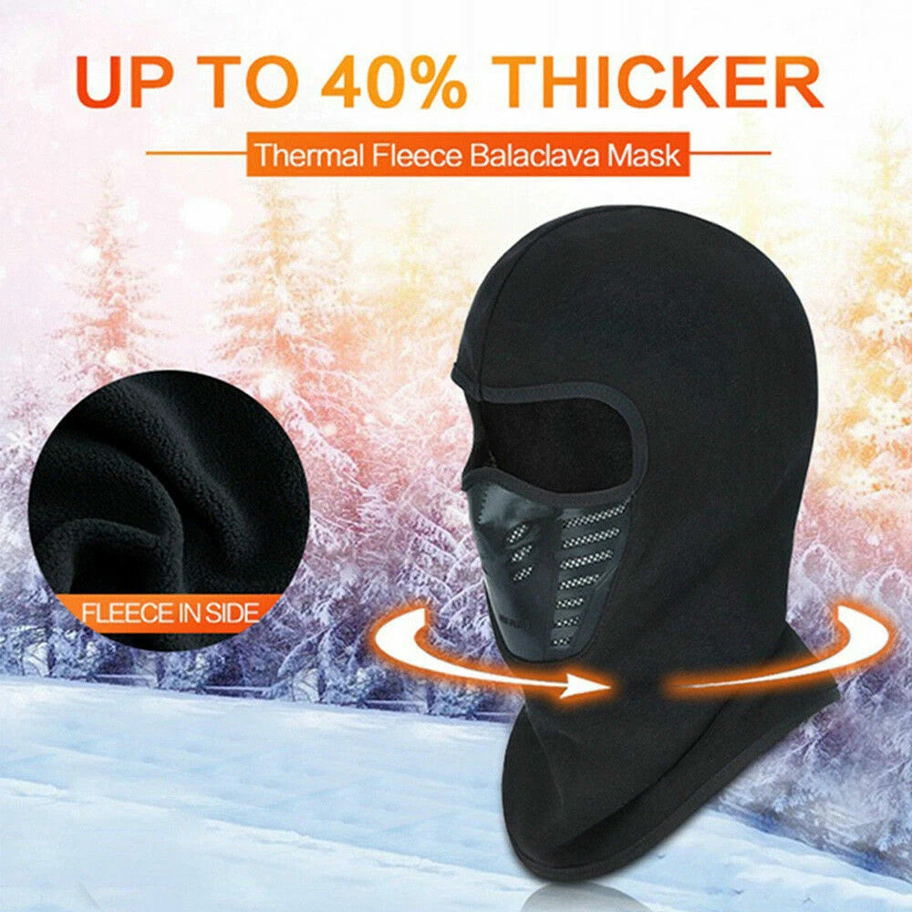 Winter Balaclava Full Face Mask Thick Fleece Thermal Windproof Ski Mask for Men