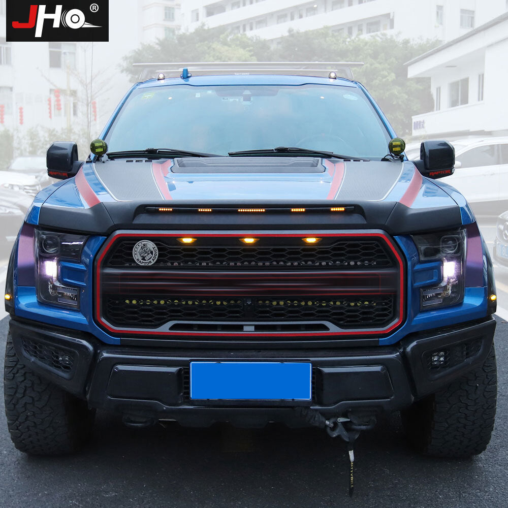 BugFlector II Hood Protector Bug Shield Deflector for F150 Raptor 2015-2020