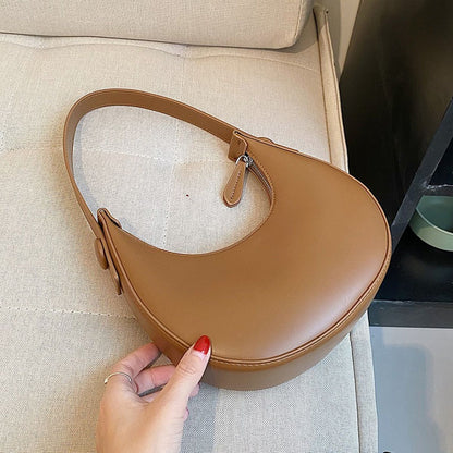 Shoulder Bags Leather Crossbody Bag Solid Messenger Bags Handbags Hobos Underarm