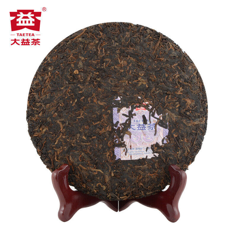 7572 Menghai Dayi Puer Tea Ripe Cake Yunnan Pu'er TAETEA Pu-erh China 2008,357g
