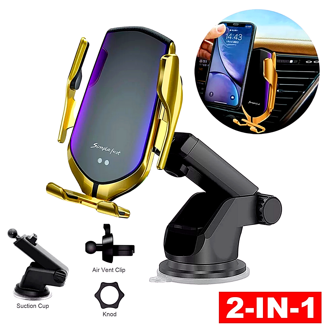 2023 Cargador Rapido Auomatic Para Telefono Sensor Para Auto Carro Brazo Largo