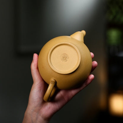 Authentic Yixing Zisha Duan Clay Tea Pot Marked Original Ore Certificate Paper