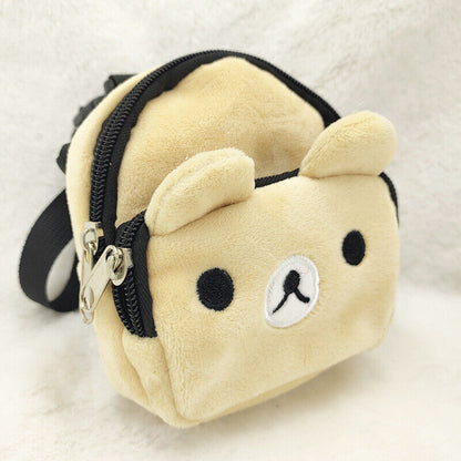 Pet Cat Dog Backpack Bag Dog Snack Bag Adjustable Out Travel Bag Large-capacity