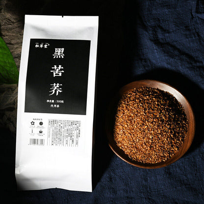 Daliang Mountain Black Tartary Buckwheat Tea 500g Organic Herbal Tea Health Care
