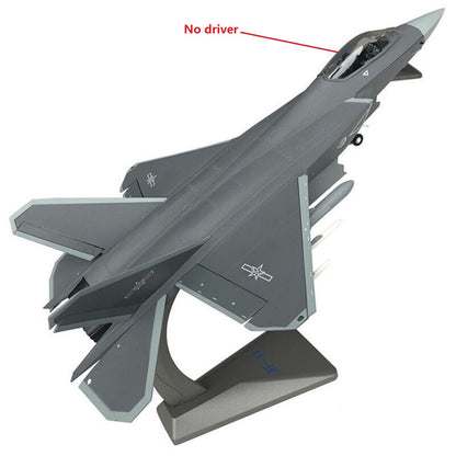 1:72 Chinese Air Force J-31 Falcon Stealth Fighter Alloy Model Miltary Aircraft