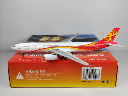 1:400 Phoenix HONGKONG AIRLINES AIRBUS A330-300 Airplane Diecast Aircraft Model