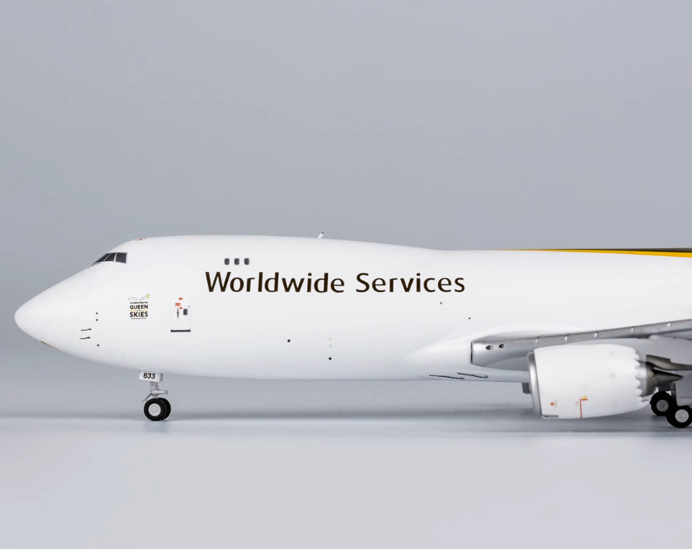 1:400 NG Model UPS BOEING B747-8F Airplane Plane Diecast Airfreighter Model