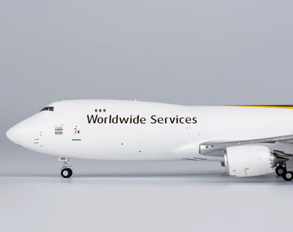 1:400 NG Model UPS BOEING B747-8F Airplane Plane Diecast Airfreighter Model