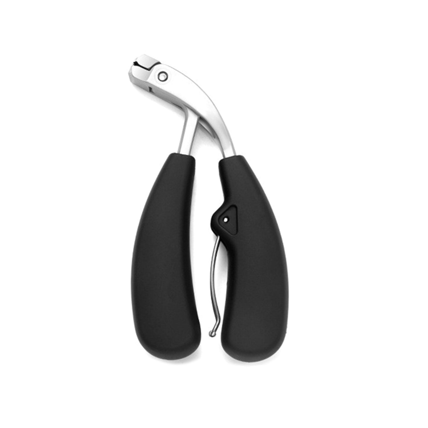 New Stainless Steel Angled Head Ergonomic Large Mouth Toenail Clipper Tool