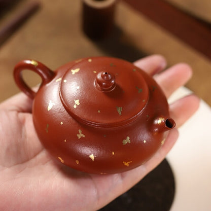 180ml Full Handmade Tea Pot Original Ore Real Yixing Zisha Zhu Clay Master Pot