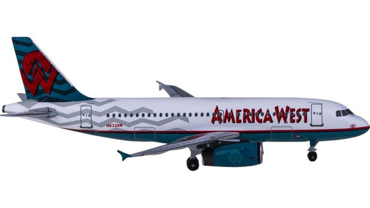 1:400 AeroClassics AMERICA WEST AIRBUS A319 Passenger Airplane Diecast Model