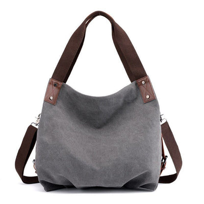 Canvas Bag Fashion Spring Summer Canvas Women's Bag Shoulder Messenger Purse 1PC