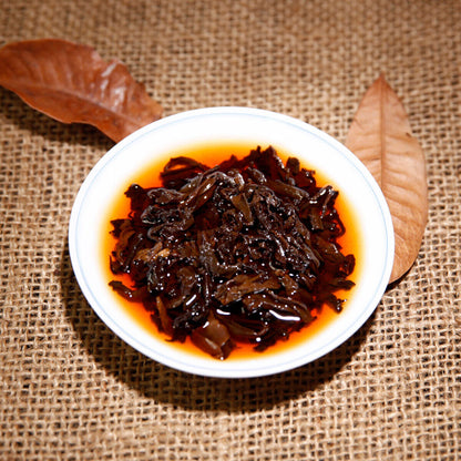 200g Ripe Pu-erh Tea Ancient Tree Pu er Tea Chinese Tea Natural Yunnan Black Tea