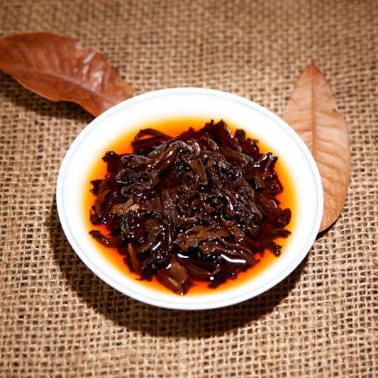 200g Ripe Pu-erh Tea Ancient Tree Pu er Tea Chinese Tea Natural Yunnan Black Tea