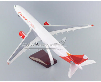 1:135 47CM Avianca Cargo AIRBUS A330 Airfreighter Plane Landing gear Resin Model