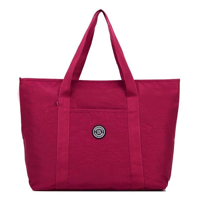 Waterproof Bag Purse Fashion Casual Nylon Shoulder Zipper Handbag Accessories