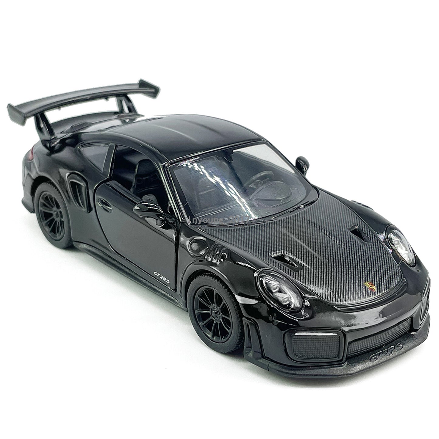 1/36 Porsche 911 GT2 RS Model Car Diecast Toy Vehicle Toys for Boys Kids Black