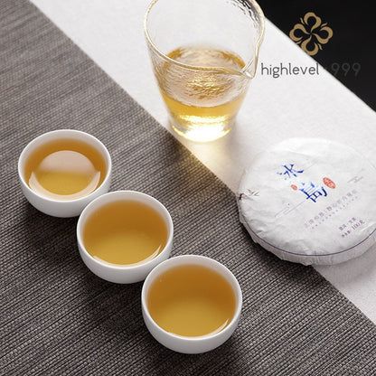100g Raw Pu'er Mini Tea Cake Yunnan Small Bingdao Old Big Tree Raw Pu'er Tea