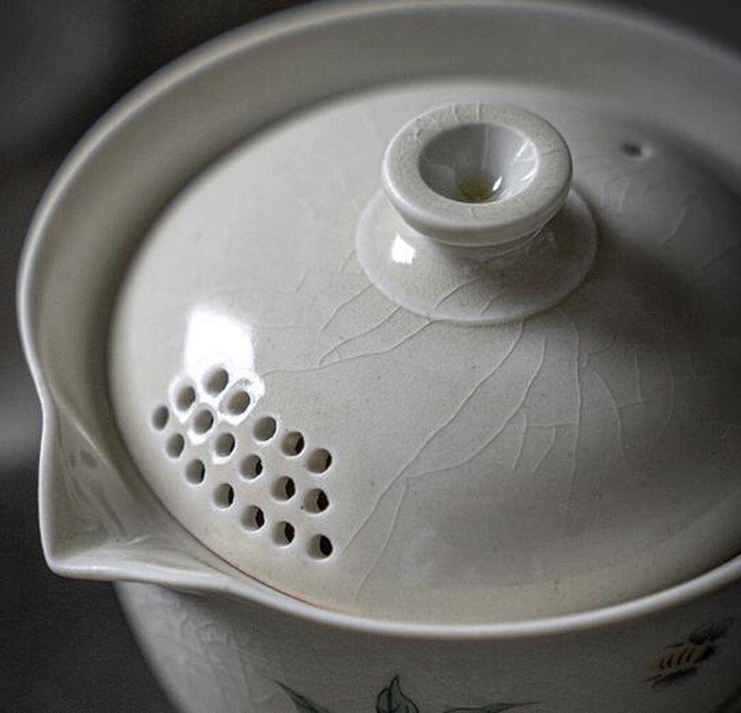150ml Retro Hand Ceramic Gaiwan Tea Bowl Kung Fu Tea Set Tureen Decorate