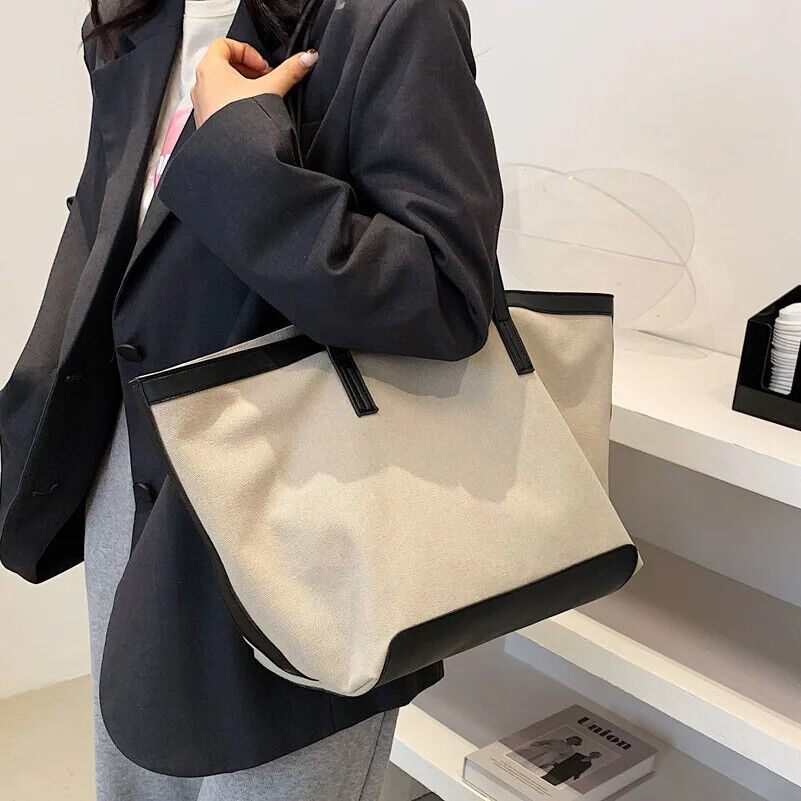 Canvas Tote Bag Handbag Shoulder Bag Women's Bag