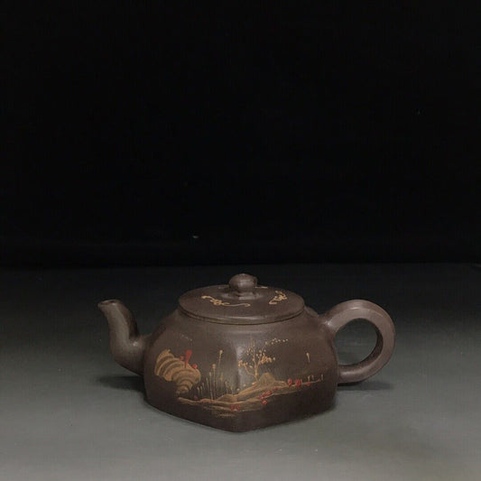 vintage chinese yixing purple clay teapot zisha ceremony fashion gift teaware