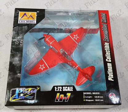 WWII Russia La-7 Amet khan Sultan 9th GFAR 1/72 finished plane Easy model