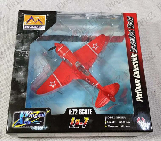 WWII Russia La-7 Amet khan Sultan 9th GFAR 1/72 finished plane Easy model