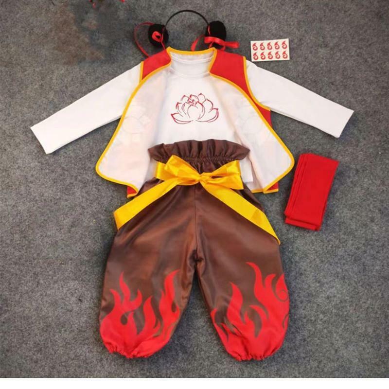 Children's Nezha Animation Costume Nezha Performance Suit