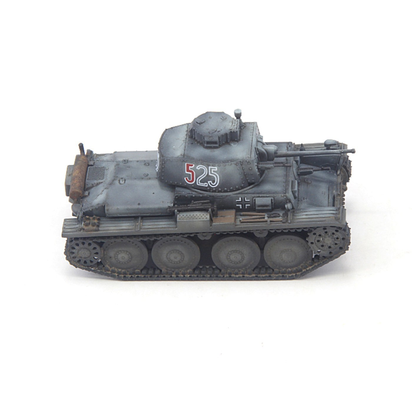 Homemade 1/72 German Pz.Kpfw 38T Ausf.E/F Light Tank No.525 Finished Model