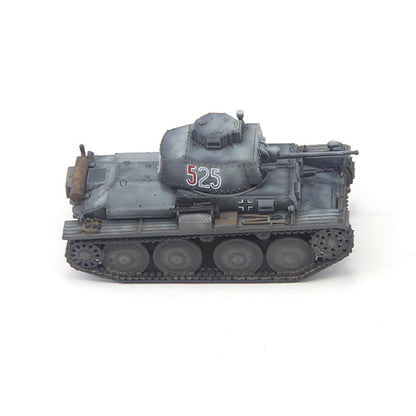 Homemade 1/72 German Pz.Kpfw 38T Ausf.E/F Light Tank No.525 Finished Model