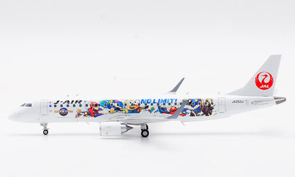 1:200 JC Wings JAL AIR EMBRAER E-190 Passenger Airplane Diecast Aircraft Model