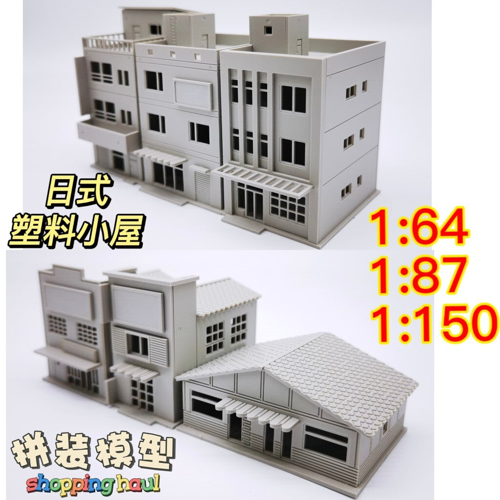 1/64 Japanese Architectural Model Nagoya Hut Scene Model for Scene Model