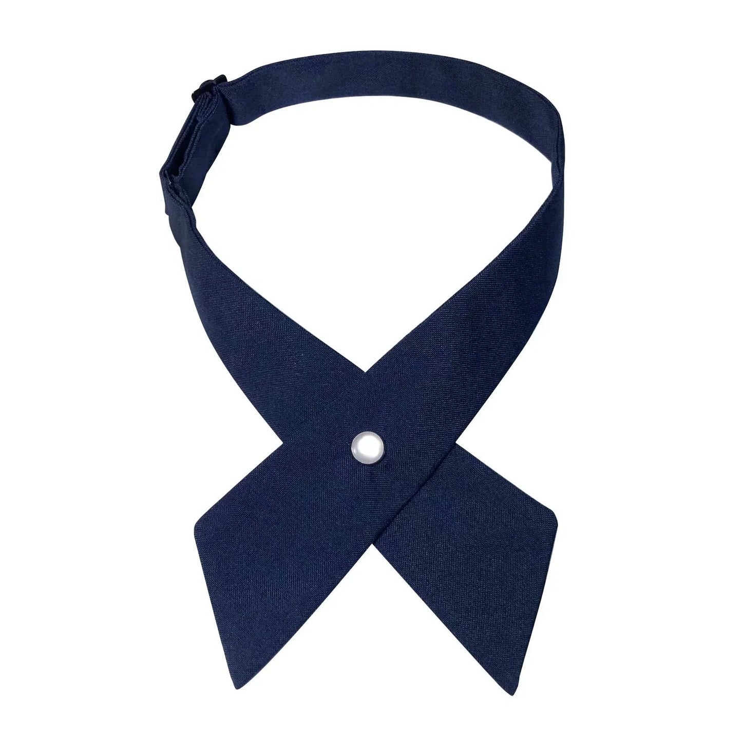 Women Criss Cross Bow Ties Fashion Solid Detachable Collars Apparels Accessories