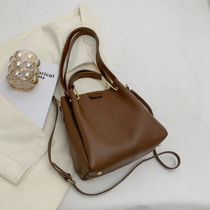 Small PU Leather Crossbody Shoulder Bags Women Handbags Travel Totes