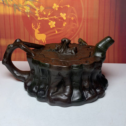 Vintage Chinese Yixing Purple Clay Teapot Zisha Ceremony Nice Teaware Collection