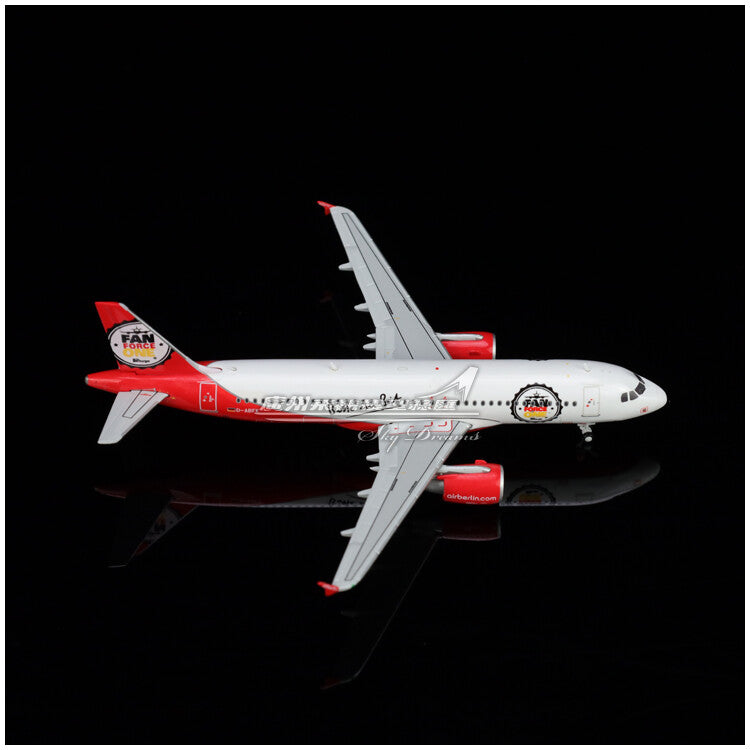 1:400 JC Wings Airberlin AIRLINES AIRBUS A320 Passenger Airplane Diecast Model
