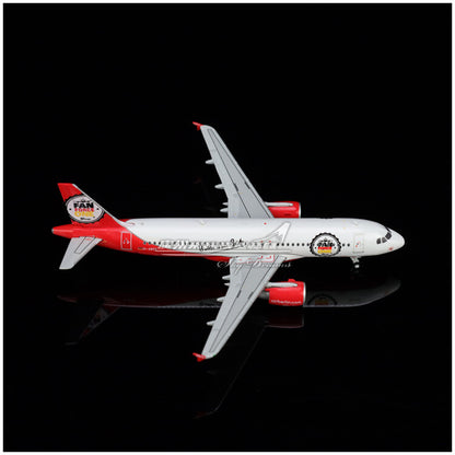 1:400 JC Wings Airberlin AIRLINES AIRBUS A320 Passenger Airplane Diecast Model