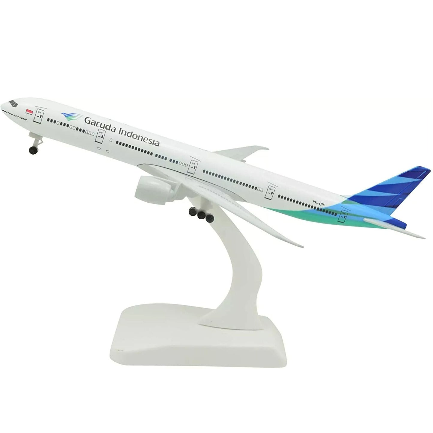 18cm Diecast Alloy 1/400 Scale Garuda Indonesia Airlines B777 Aircraft Model
