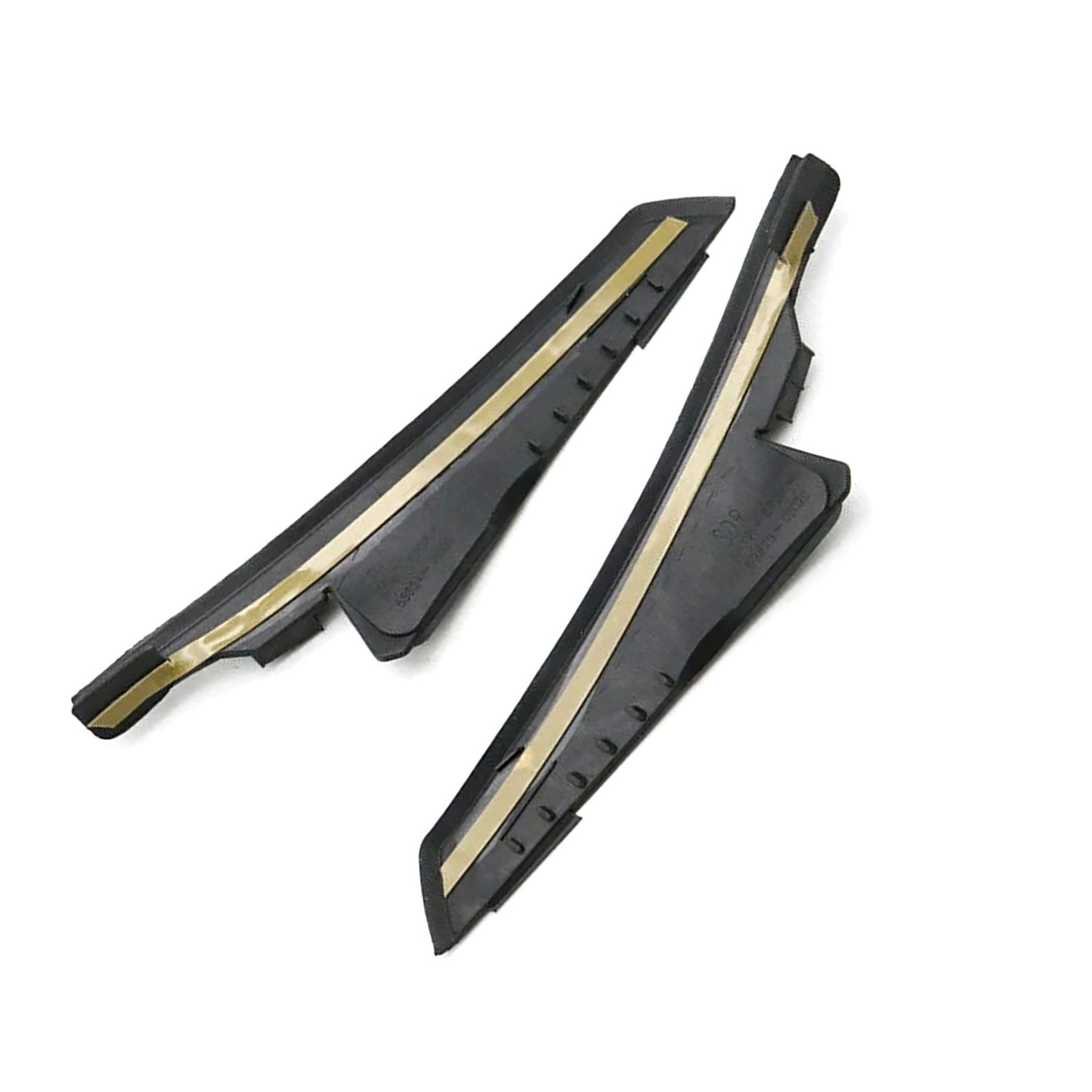 2PCS Black Windshield Wiper Cowl Trim 53824-02020 For Toyota Corolla 2007-2013