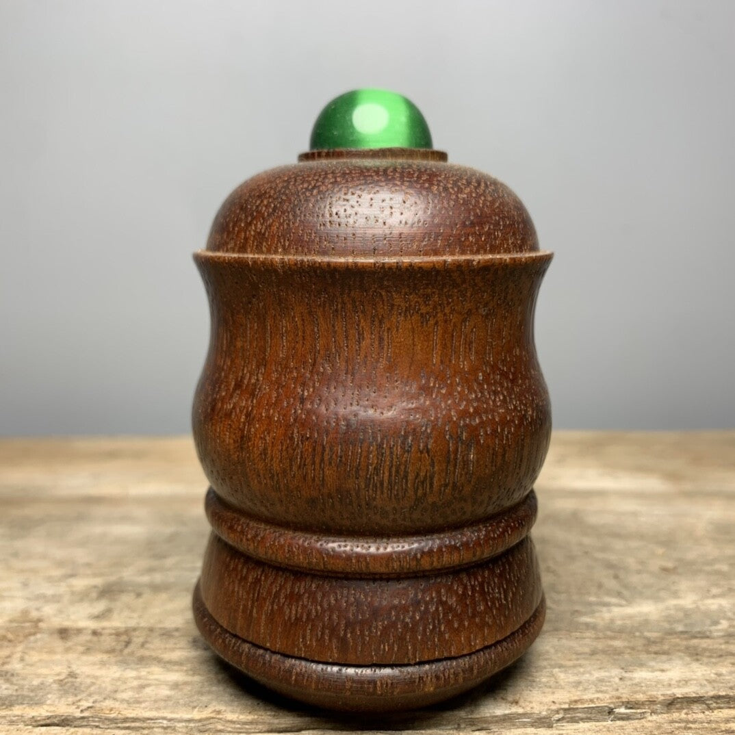 Collections Chinese Rosewood Carved Exquisite Thumb Ring Box Ring Storage Box