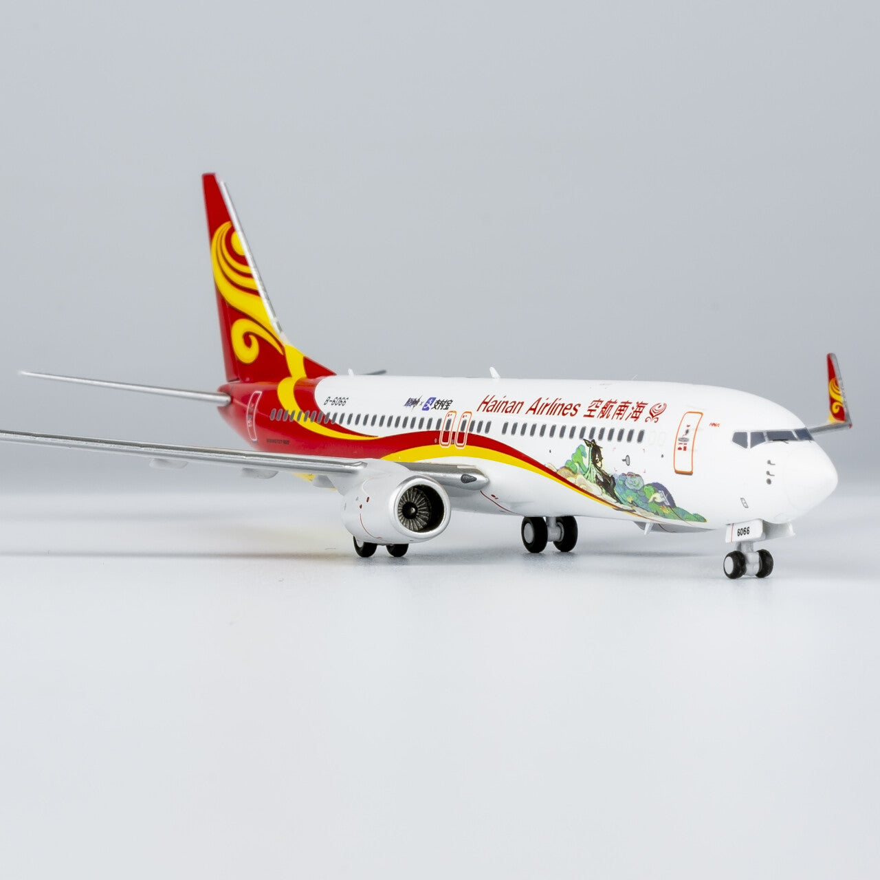 1:400 NG Model HAINAN AIRLINES BOEING 737-800 Airplane Diecast Aircraft Model