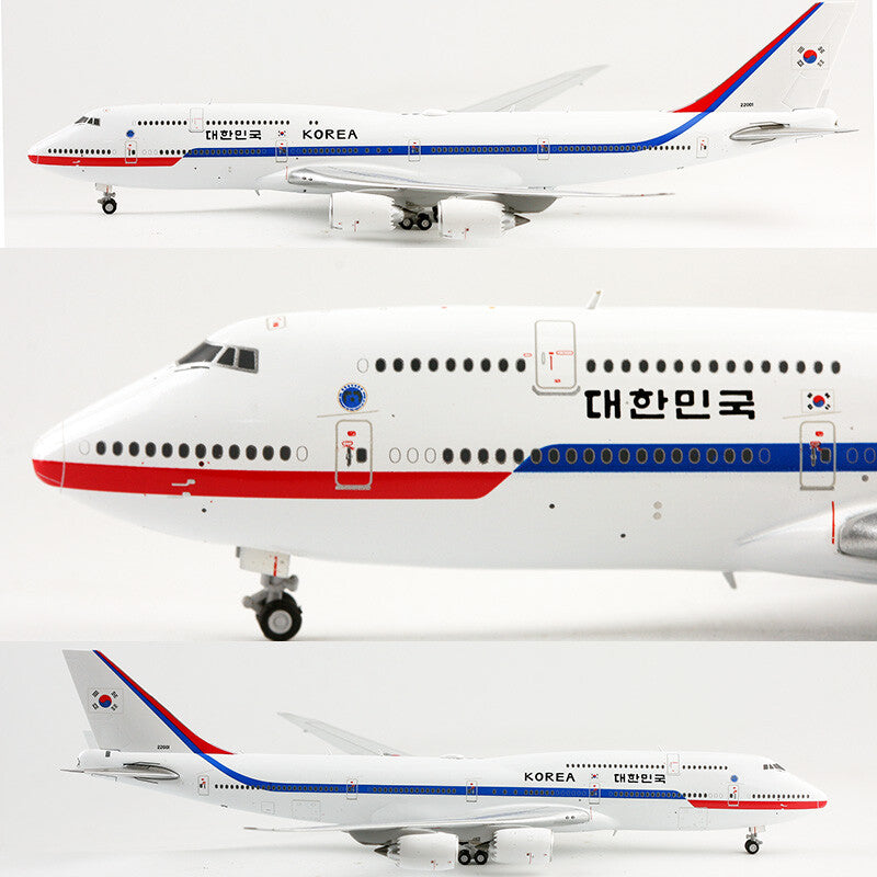 JC Wings 1/400 Korean Air Force Boeing B747-8 Presidential Plane Alloy Model